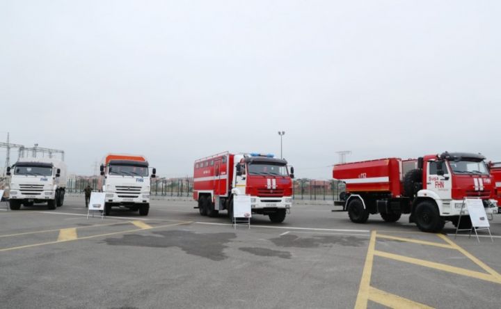 Fövqəladə Hallar Nazirliyi tərəfindən 100 “KamAZ” avtomobil alınıb