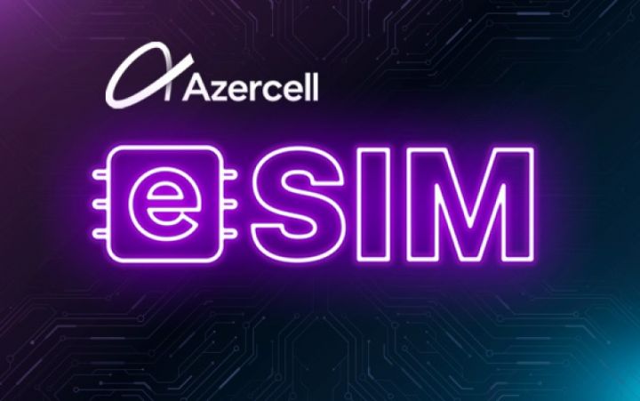 Azercell eSİM xidmətini təqdim edir!