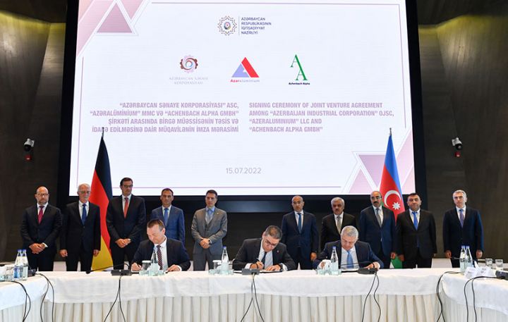 Azərbaycan və Almaniya birgə şirkət yaradır - MÜQAVİLƏ İMZALANDI