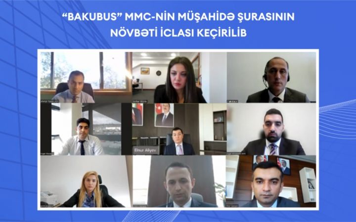 “BakuBus” yeni marşrut xətləri ətrafında müzakirələr aparılıb