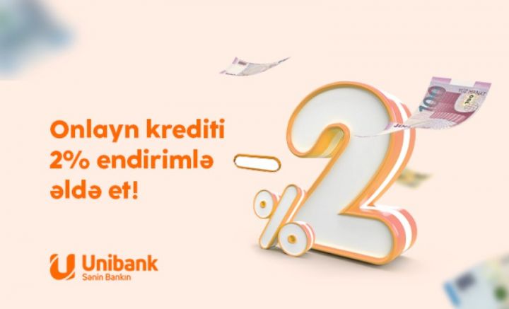 Unibank kredit faizini endirdi