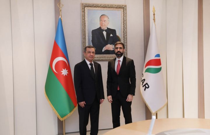 SOCAR-ın prezidenti Türkmənistanın səfiri  ilə görüşdü