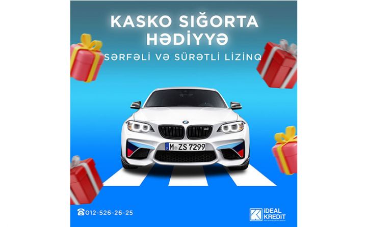 Arzuladığınız avtomobilə sahib olmaq üçün fürsət - SƏRFƏLİ LİZİNQ