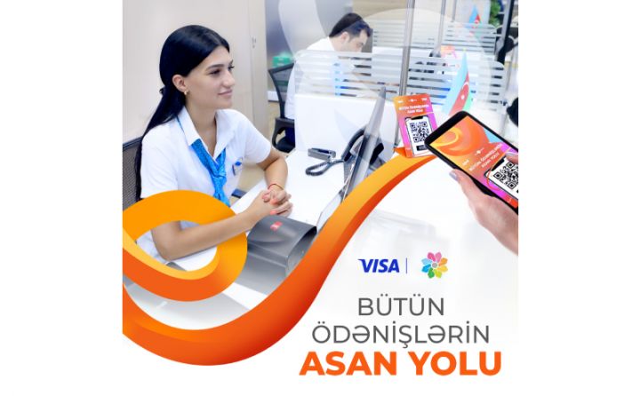 EPUL ödəniş platforması VİSA ilə birgə ASAN xidmət mərkəzində QR ilə dövlət ödənişlərini aktiv etdi