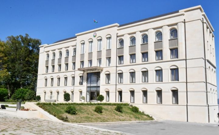 Şuşa rayonunda xüsusi nümayəndəliyin binasında hər cür şərait yaradılıb