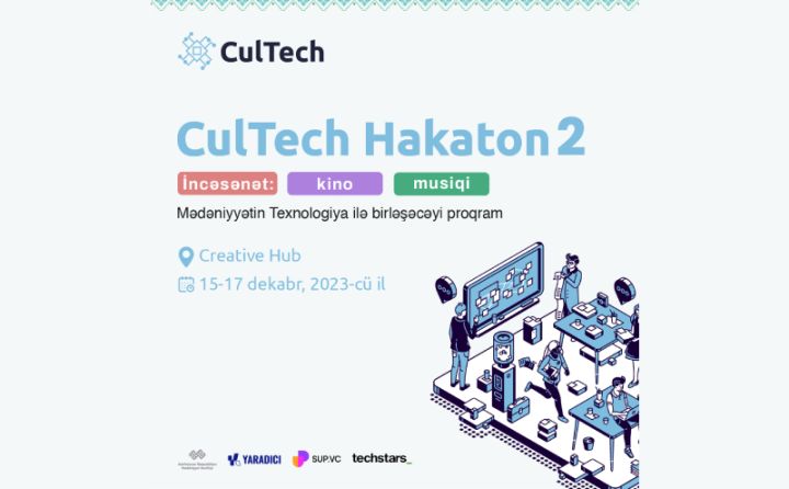İkinci CulTech hakatonu keçiriləcək