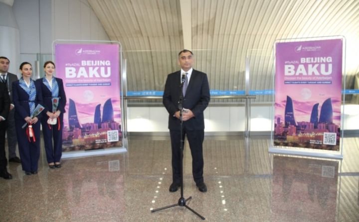 AZAL Bakıdan Pekinə uçuşlara başladı