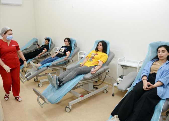 “McDonald’s Azərbaycan” şirkəti qanvermə aksiyası keçirib - FOTO