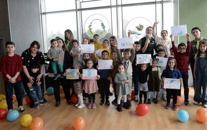 Xətai rayonunun İH-nin təşəbbüsü və təşkilatçılığı, McDonald’s və Blu Rezidens-in dəstəyi ilə şəhid uşaqları üçün tədbir keçirilib - FOTO