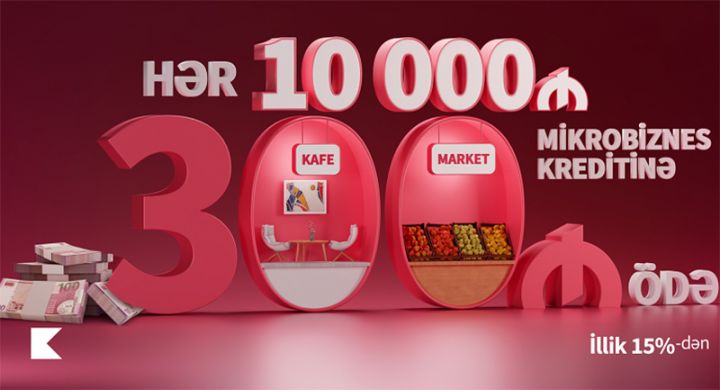 Kapital Bank mikro kreditlərin faizlərini endirdi