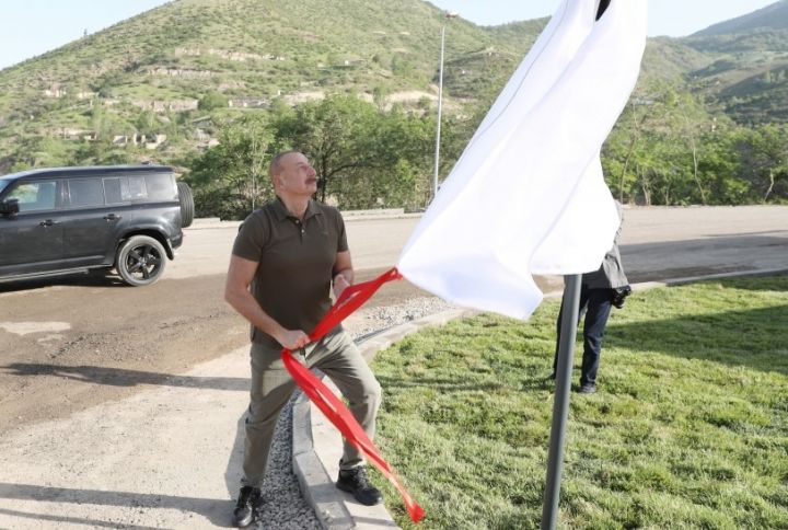 Laçın şəhərinin Baş planı təqdim olunub