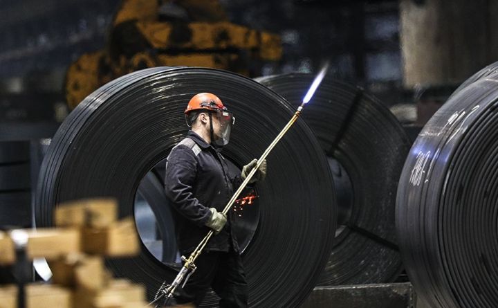 Rusiyada polad istehsalı noyabr ayında 9,2% azalıb