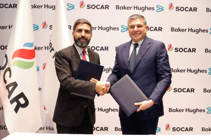 SOCAR ilə “Baker Hughes” şirkəti arasında Əməkdaşlıq Sazişi imzalanıb