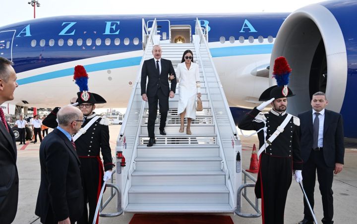 İlham Əliyev Türkiyəyə getdi