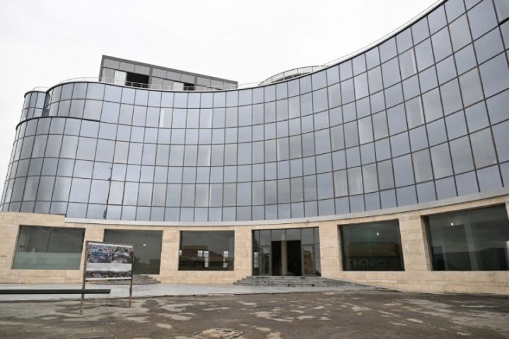 Xankəndidə “Bulud” hotelində təmir-bərpa işləri aparılır - 44 otaq olacaq