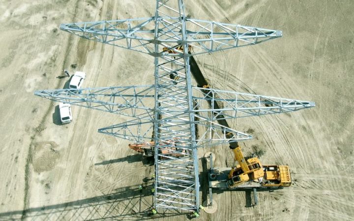 Azərbaycanın ən böyük yarımstansiyası inşa olunur, ölkənin müxtəlif istiqamətlərinə xətlər çəkilir