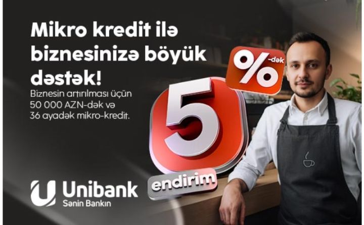 Bank yay kampaniyasını avqustun 31-dək uzatdı - mikro kreditlərə  5%-dək endirim