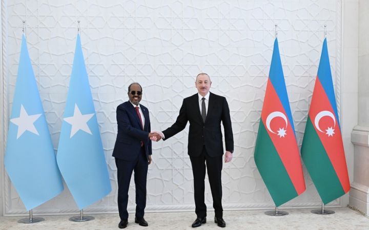 Azərbaycan ilə Somali arasında imzalanmış sənədlərin mübadiləsi mərasimi olub