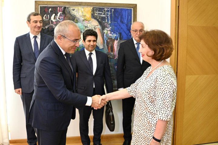 İqtisadiyyat naziri Şimali Makedoniyaya işgüzar səfər edib