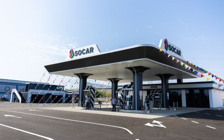 Gəncədə ilk “SOCAR” brendli yanacaqdoldurma stansiyası istifadəyə verilib