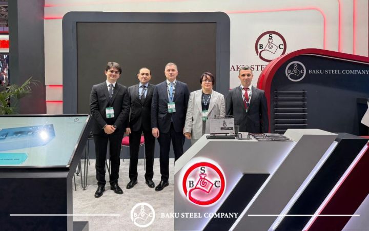 Baku Steel Company 30-cu Yubiley Beynəlxalq Xəzər Neft və Qaz Sərgisində