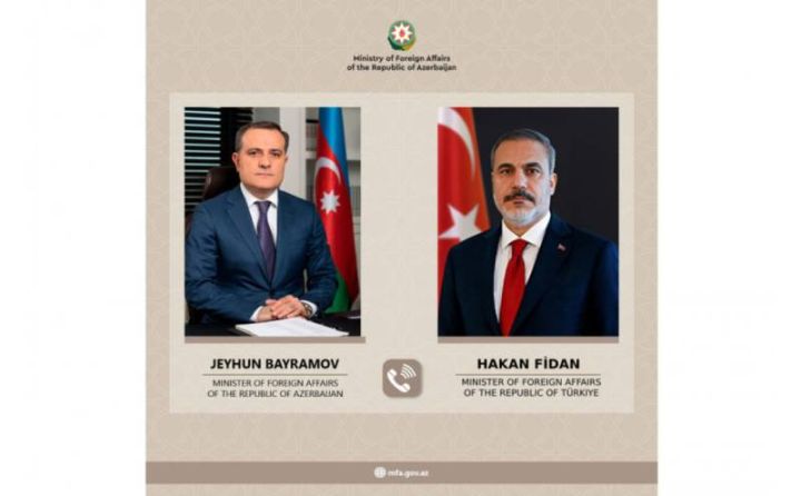 Ceyhun Bayramov və Hakan Fidan İran-İsrail toqquşması ilə bağlı son vəziyyəti müzakirə edib