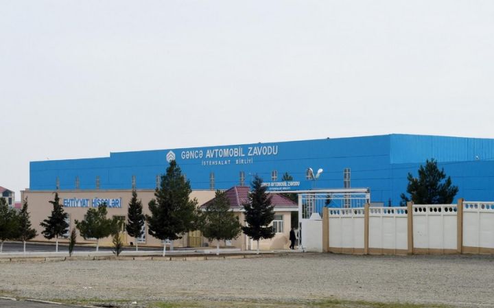 Gəncə Avtomobil Zavodunun məhsulları Türkiyə bazarına çıxarılacaq