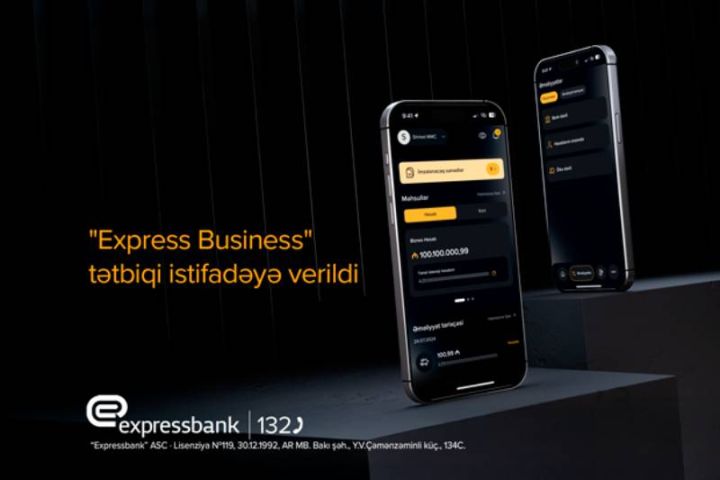 Expressbank biznes müştəriləri üçün tətbiqini istifadəyə verdi