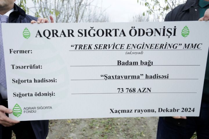 Meyvə bağlarının aqrar sığortası dövrü başlayır – ŞƏRTLƏR, MƏBLƏĞLƏR