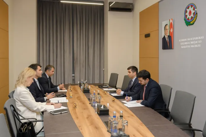 Nazir müavini “TikTok” platformasının nümayəndələri ilə görüş keçirilib