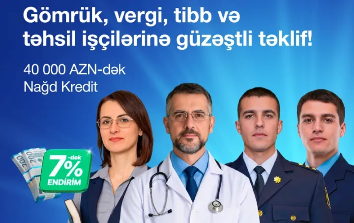 Daha sərfəli Nağd Kredit - AccessBank 7% endirim kampaniyasını davam etdirir