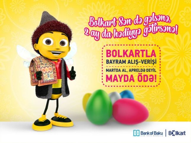 Bank of Baku-dan Bolkartlılara özəl Novruz kampaniyası!