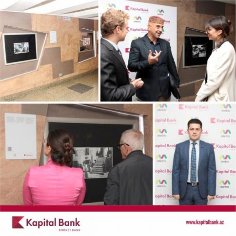 Kapital Bank-ın dəstəyi ilə metroda foto sərgi təşkil edilib