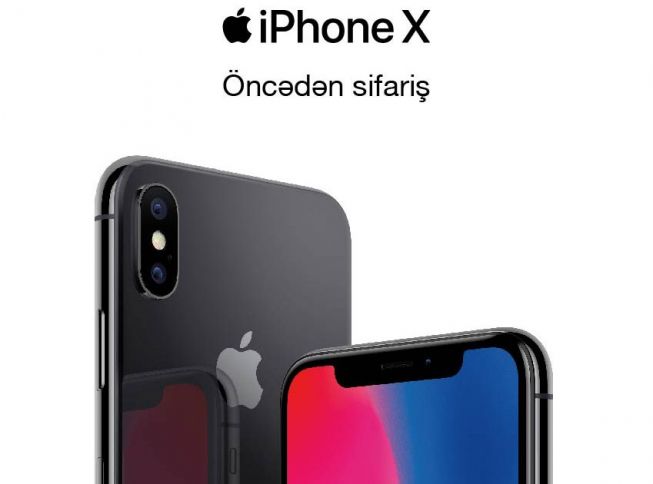 Azercell-dən Limitsiz internetlə iPhone X əldə et! ®