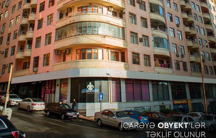 Şəhərin mərkəzində icarə obyekt sahələri!