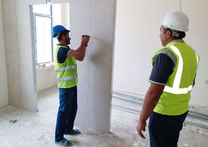 Hacıqabul sənaye məhəlləsində işlərin 70 faizi tamamlanıb