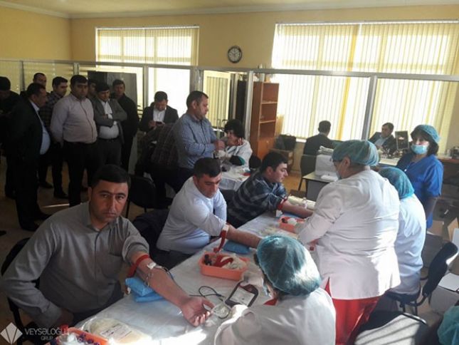 Veysəloğlu Qrup regionlarda qanvermə aksiyasını davam etdirir