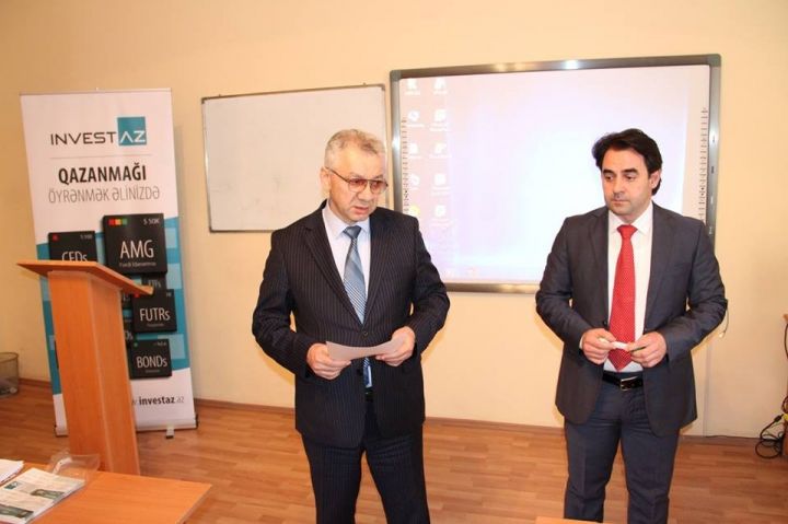 İnvestAZ-ın əməkdaşları ADAU-nun professor-müəllim heyətinə təlim keçib