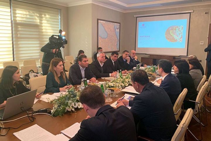 Naftalan şəhərinin turzim inkişaf planı təqdim olunub
