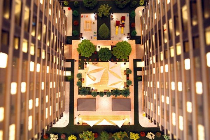 Bakıda tikilən bu binada istirahət parkı olacaq