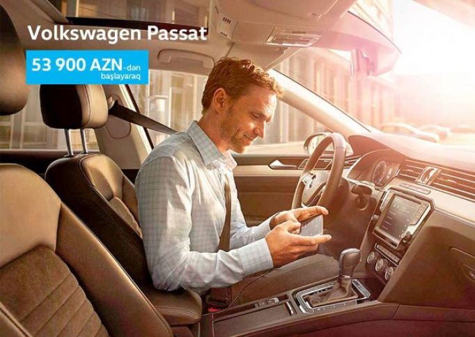 Sərfəli biznes klass avtomobili - YENİ PASSAT
