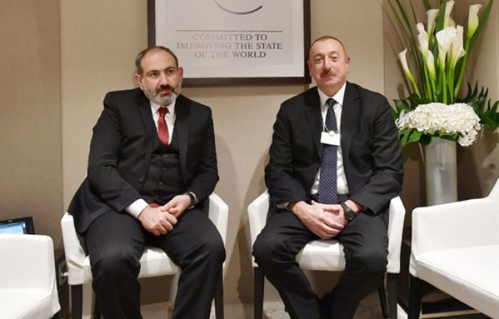 Əliyev və Paşinyan görüşdü