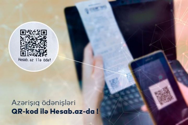 Hesab.az QR kod ilə ödənişin tətbiqini genişləndirir!