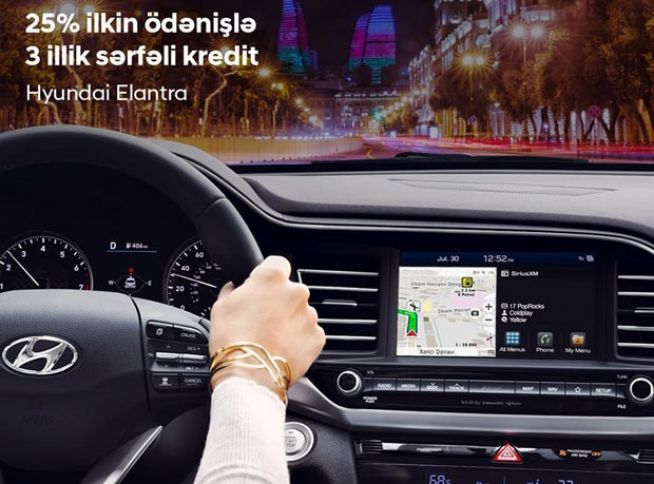 Hyundai avtomobilləri sərfəli kreditlə!