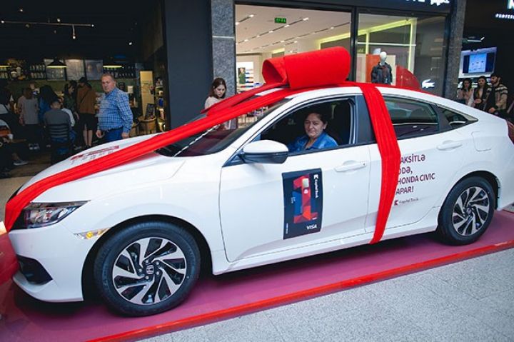 BirKart müştərisi Honda Civic qazandı!