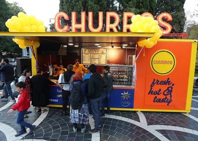 “Fəvvarələr meydanı”nda yeni ictimai-iaşə obyekti