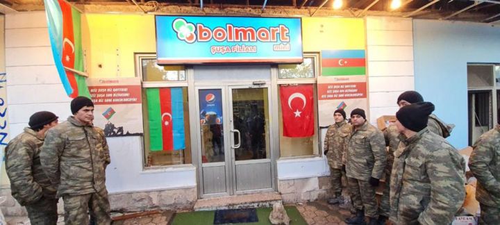 Bolmart-ın 21-ci  filalı Şuşada açılıb - VİDEO