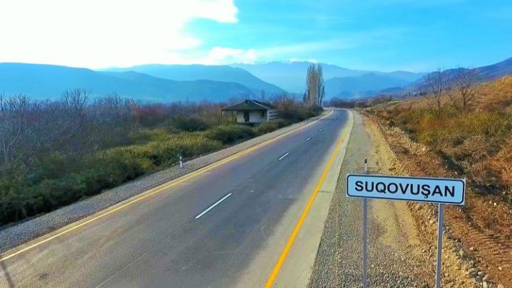 Suqovuşan və Talışa gedən yolların tikintisi 1-ci mərhələ üzrə yekunlaşıb - VİDEO