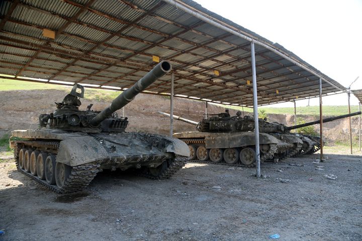 Qənimət götürülmüş hərbi texnikalar Bakıda nümayiş etdiriləcək