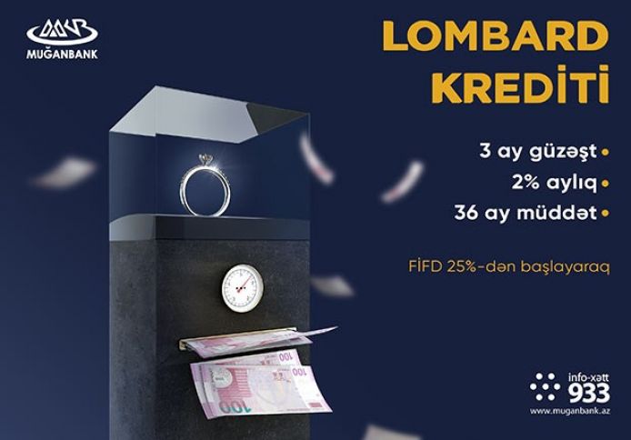 "Muğanbank"da "Lombard" kreditinə fərqli yanaşma